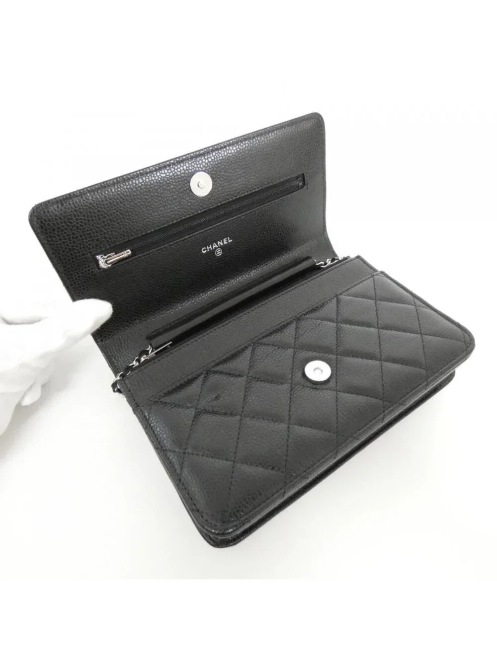 Chanel Timeless Classic Line Chain Wallet Shoulder